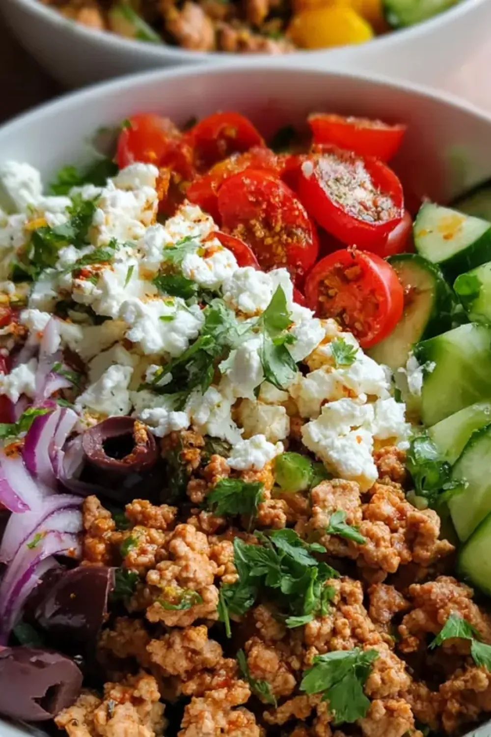 High-Protein Ground Turkey Meal Prep Bowls