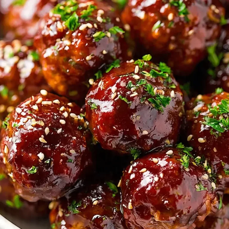 Honey Bbq Meatballs (Crockpot Appetizer)