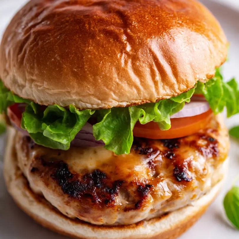 Juicy Air Fryer Turkey Burgers