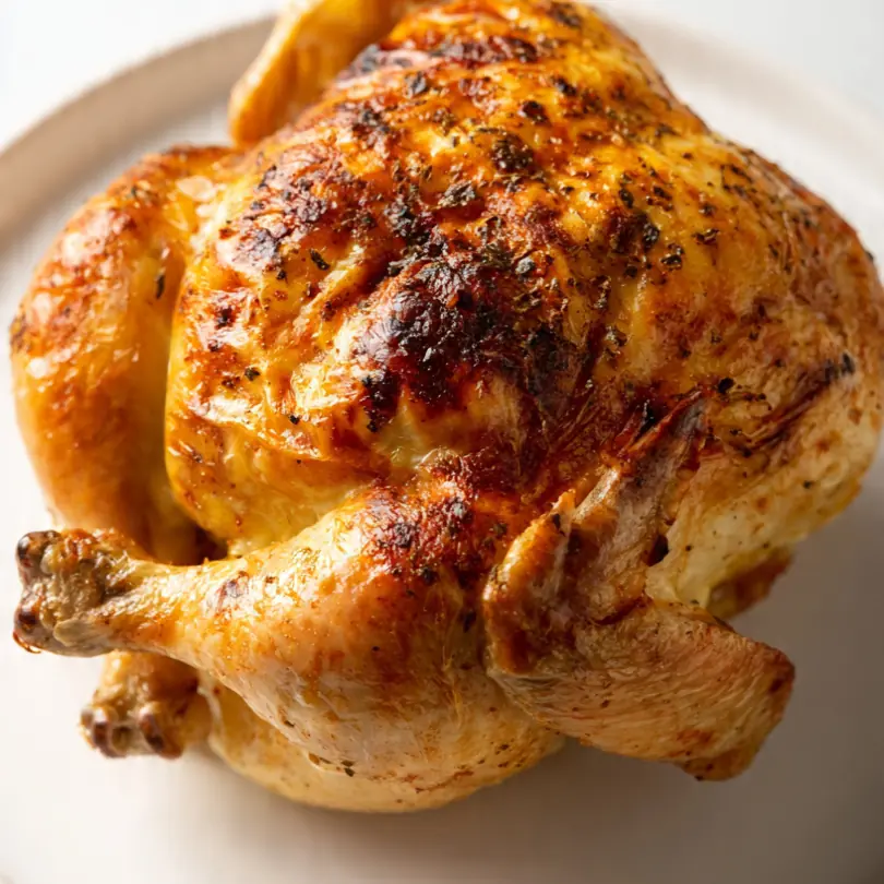 Juicy Air Fryer Whole Roasted Chicken
