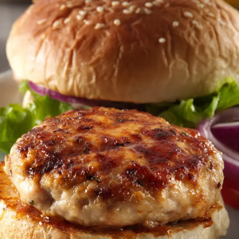 Juicy Ground Chicken Burgers