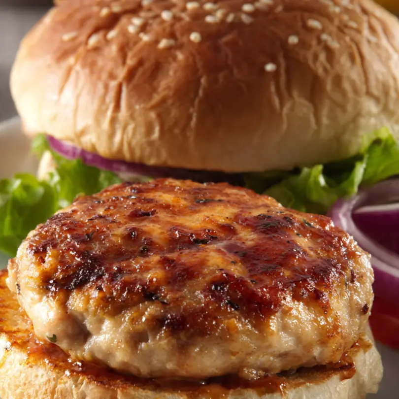 Juicy Ground Chicken Burgers
