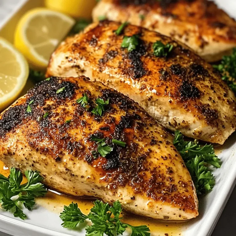 Juicy Oven-Baked Chicken Breast (Never Dry)