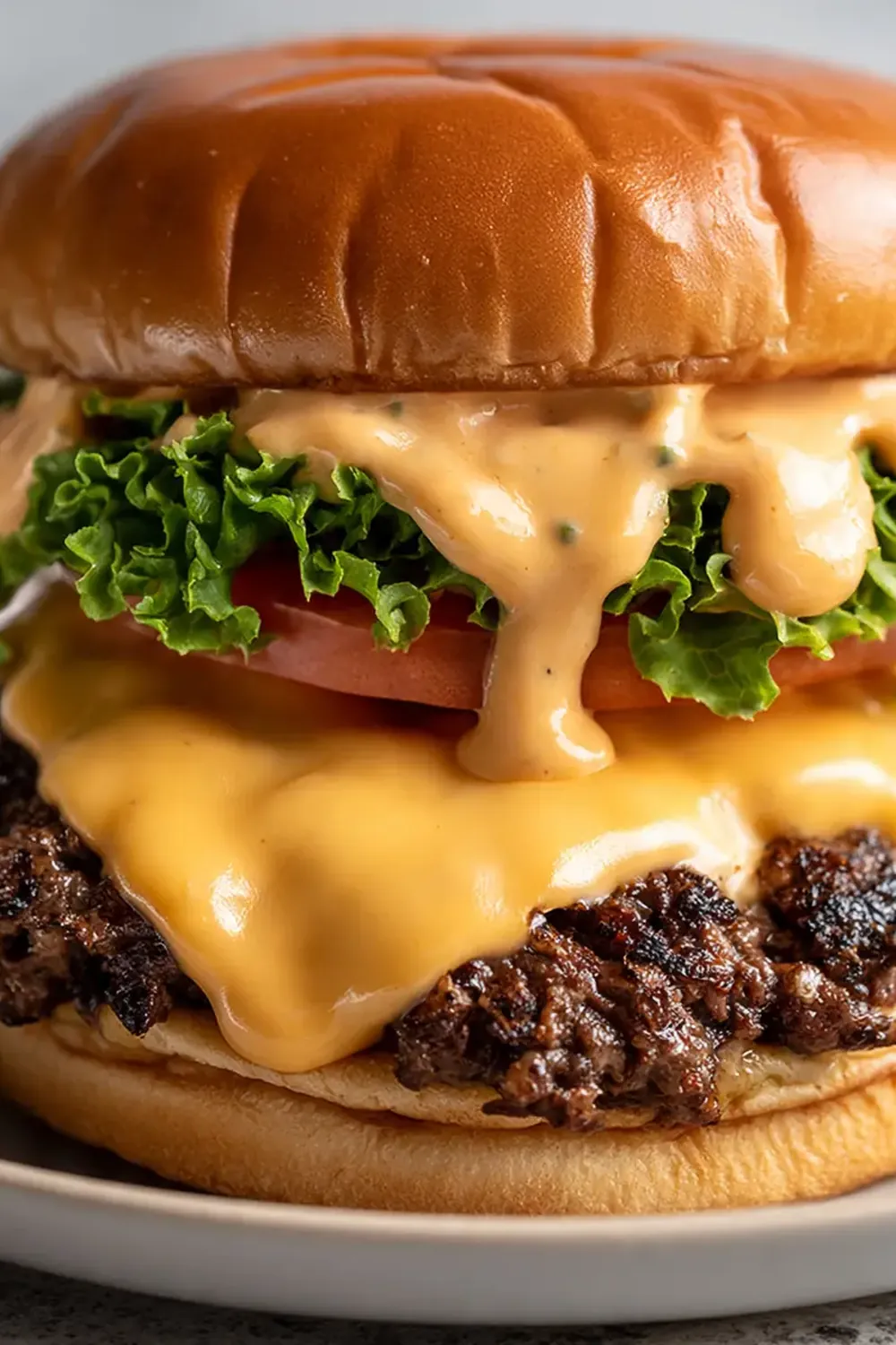 Juicy Smash Burgers with Special Sauce