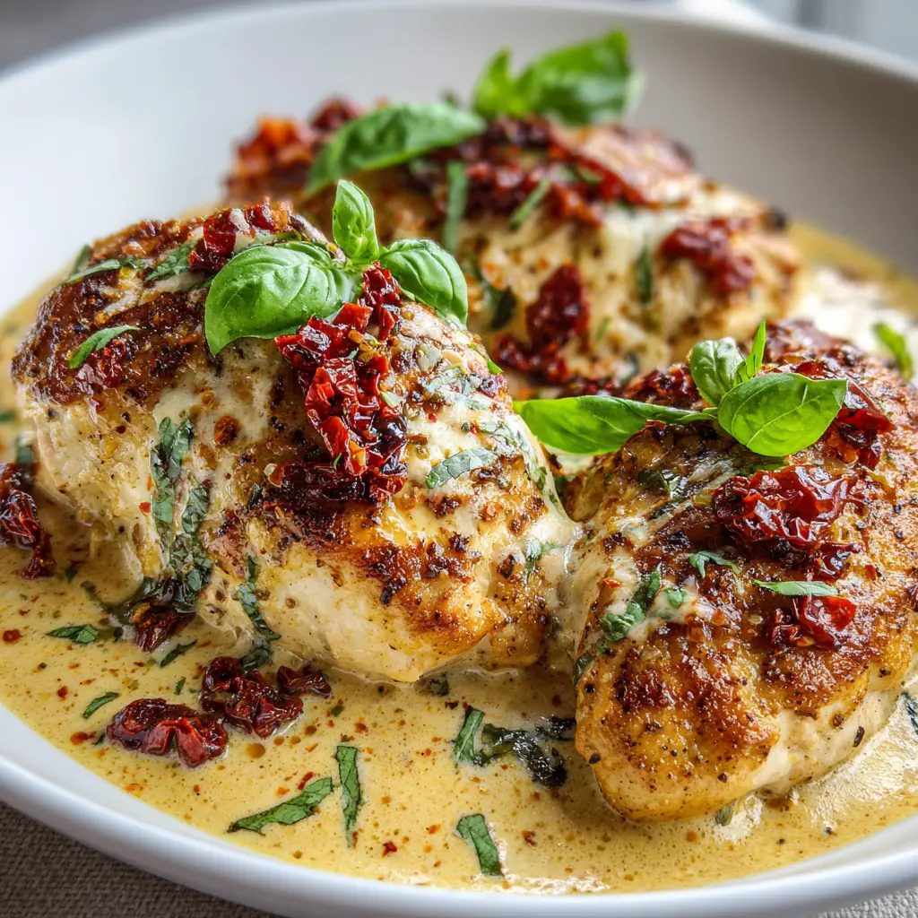 Marry Me Chicken (Creamy Sun-Dried Tomato)