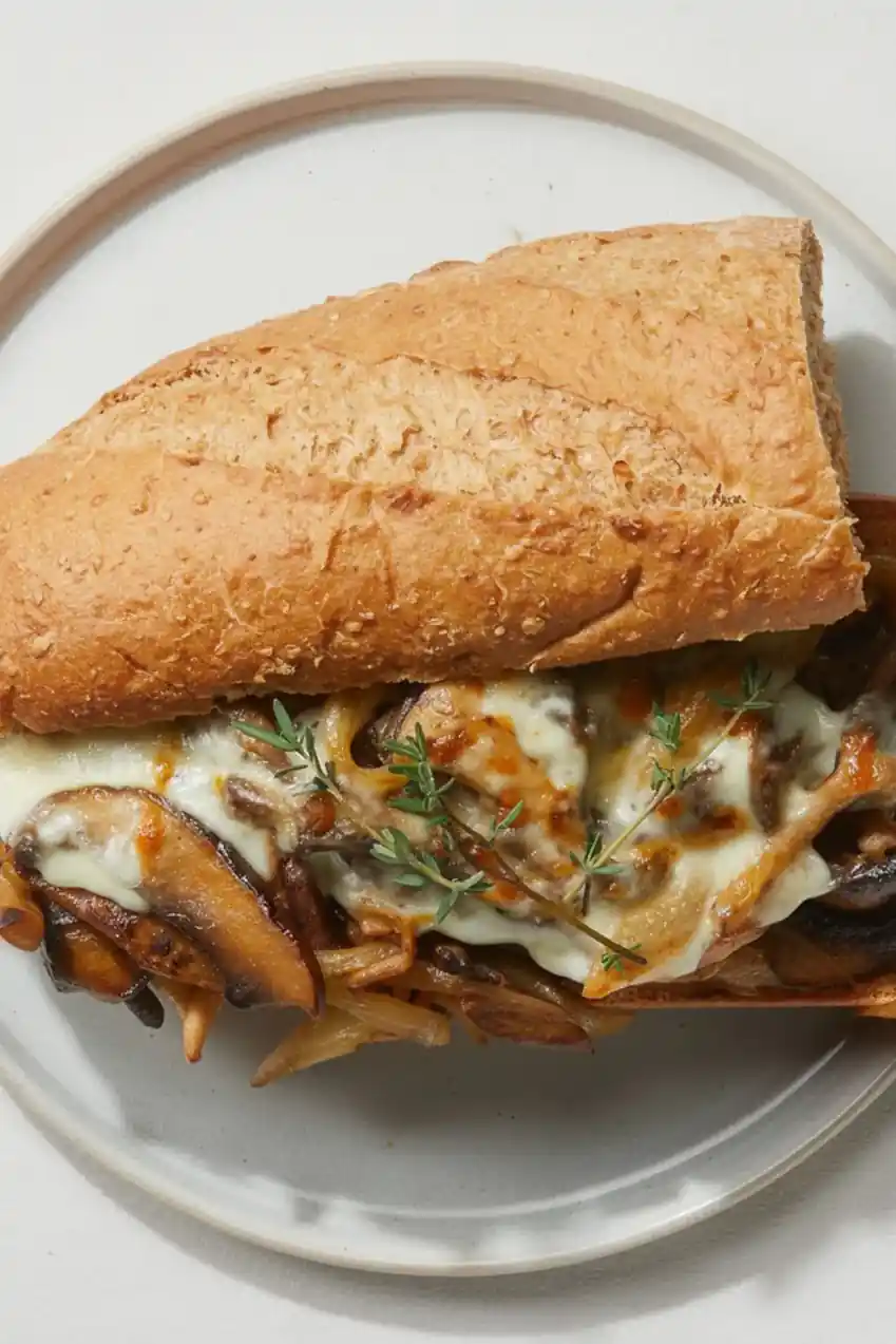 Mushroom and Thyme French Dip