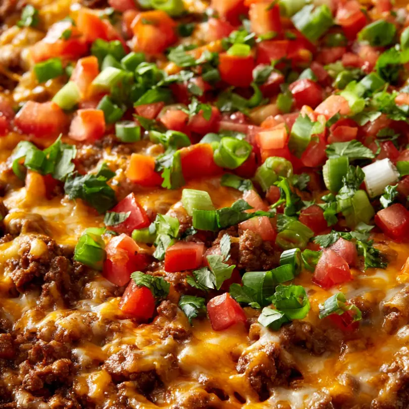 One-Pan Cheesy Beef Taco Skillet
