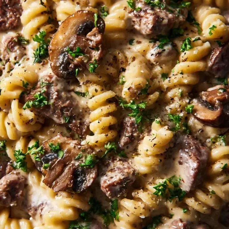 One-Pot Beef Stroganoff Pasta