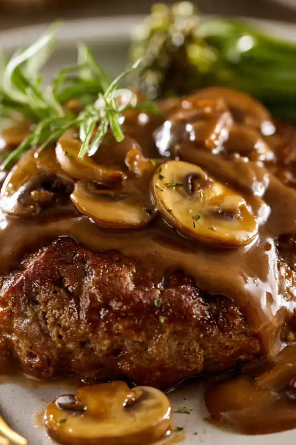 Salisbury Steak with Mushroom Gravy