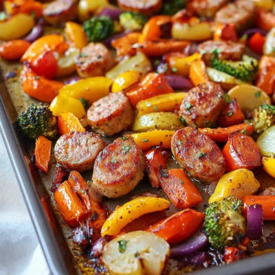 Sheet Pan Sausage