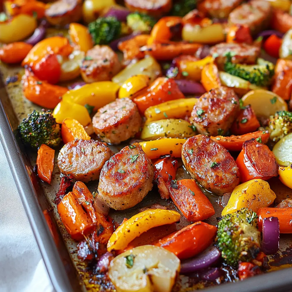 Sheet Pan Sausage