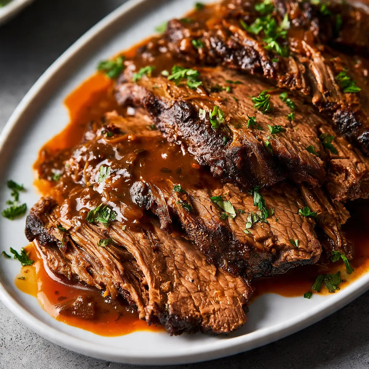 Slow Cooker Beef Brisket (Fall-Apart Tender)