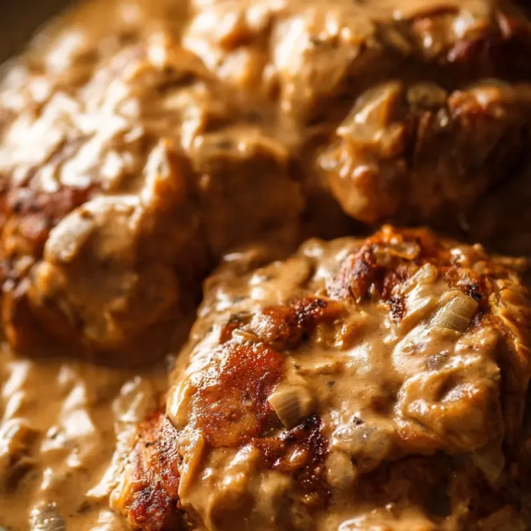 Southern Smothered Chicken & Gravy