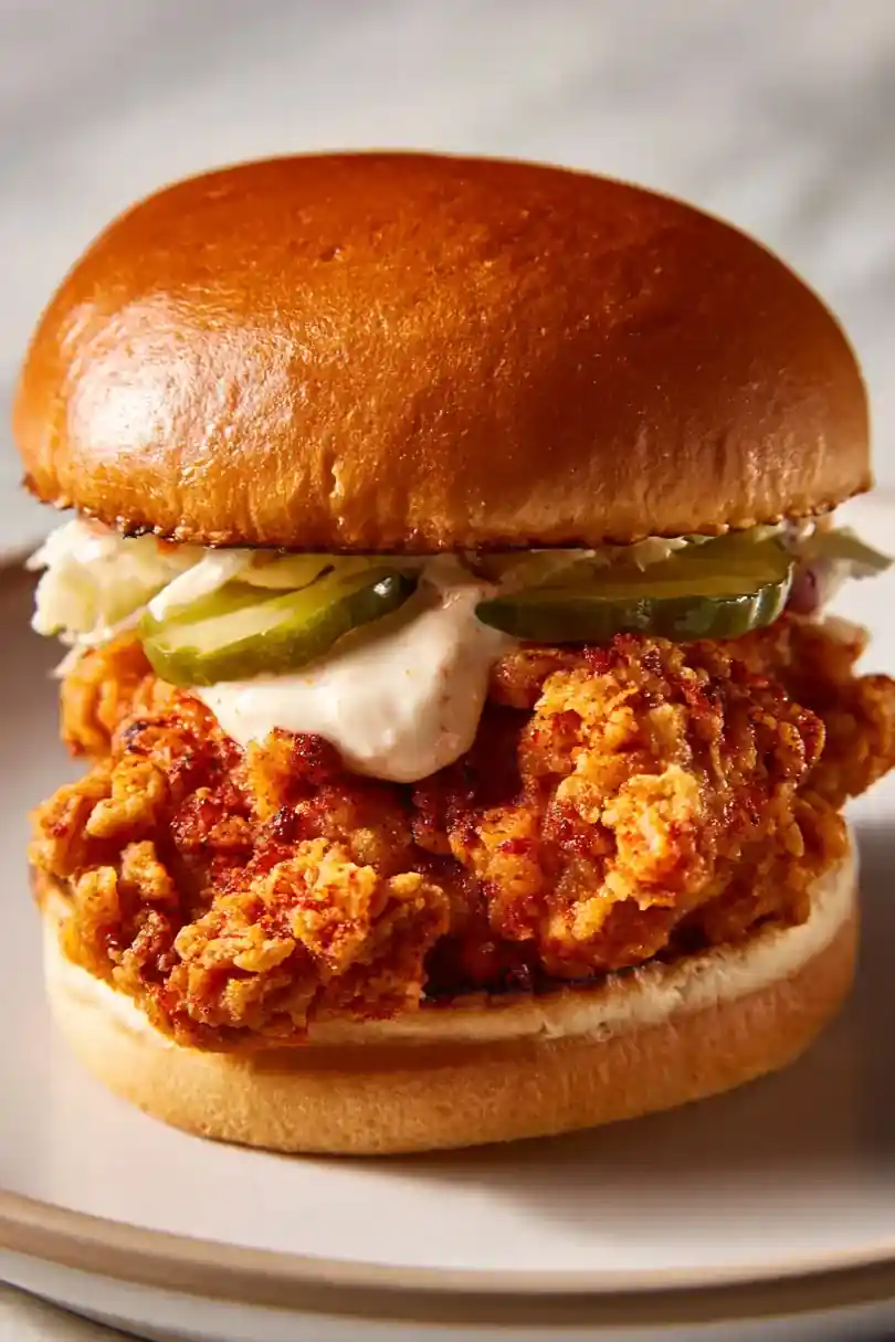 Spicy Mayo Nashville Chicken Sandwich