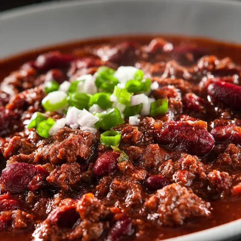 Texas-Style Beef Chili (No Beans)