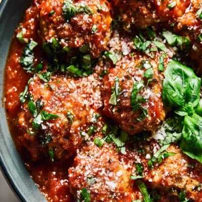 Turkey Meatballs In Marinara