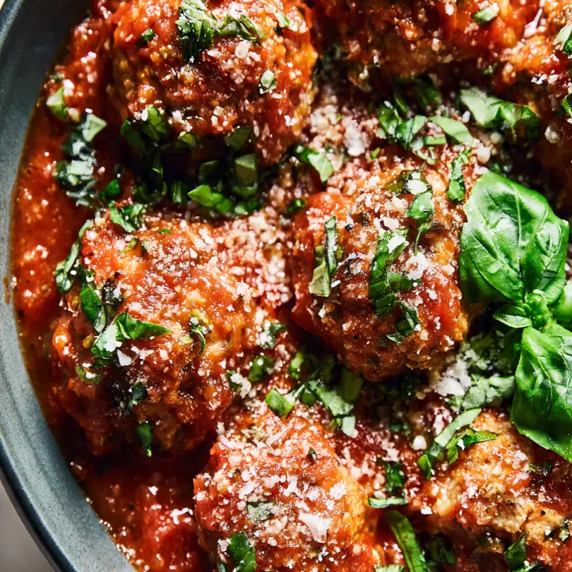 Turkey Meatballs In Marinara