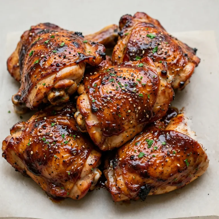 Baked Bbq Chicken Thighs