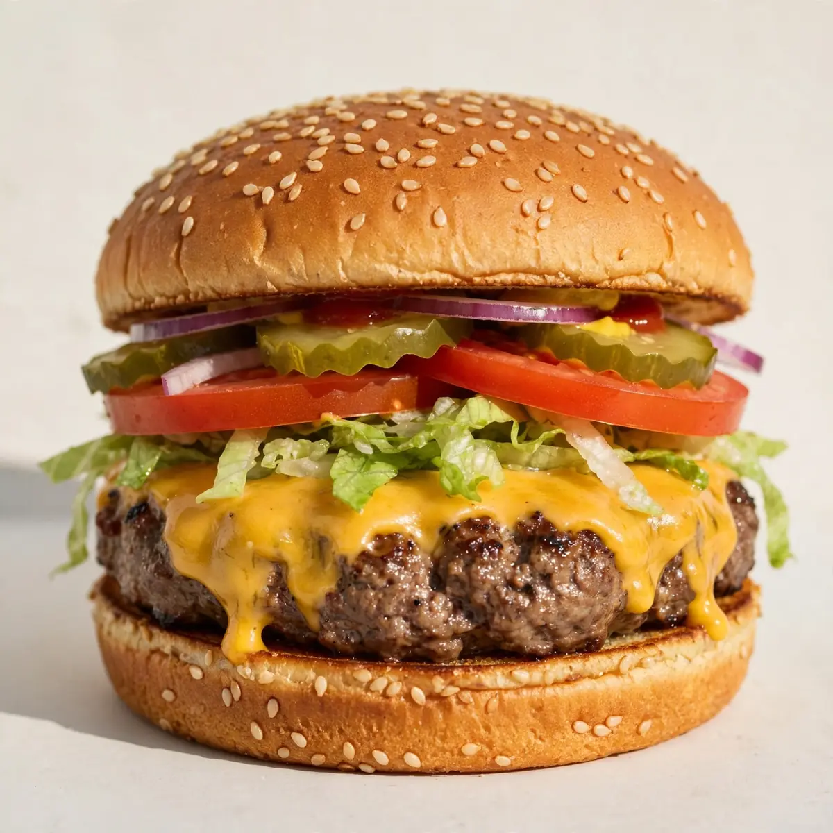 Classic American Cheeseburger