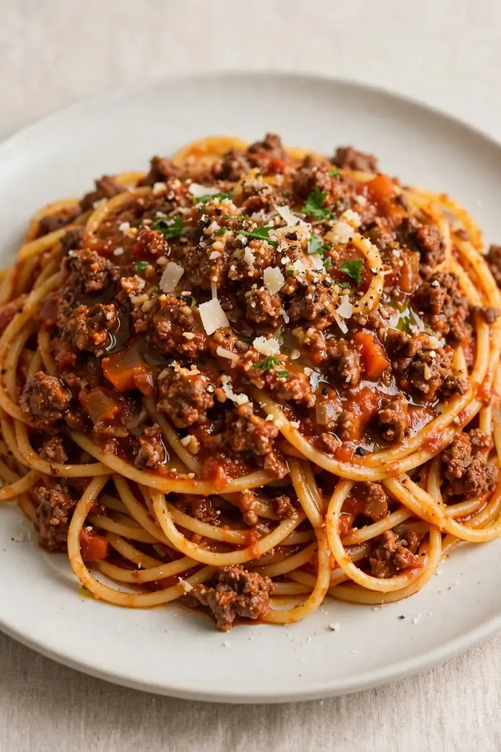 Classic Beef Bolognese Pasta