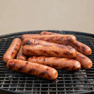 Classic Hot Dogs On The Grill