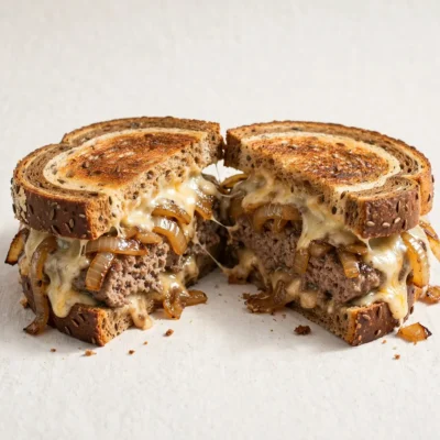 Classic Patty Melt on Rye for a Cozy Weekend Project