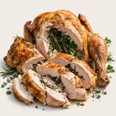 Classic Roast Chicken With Herbs
