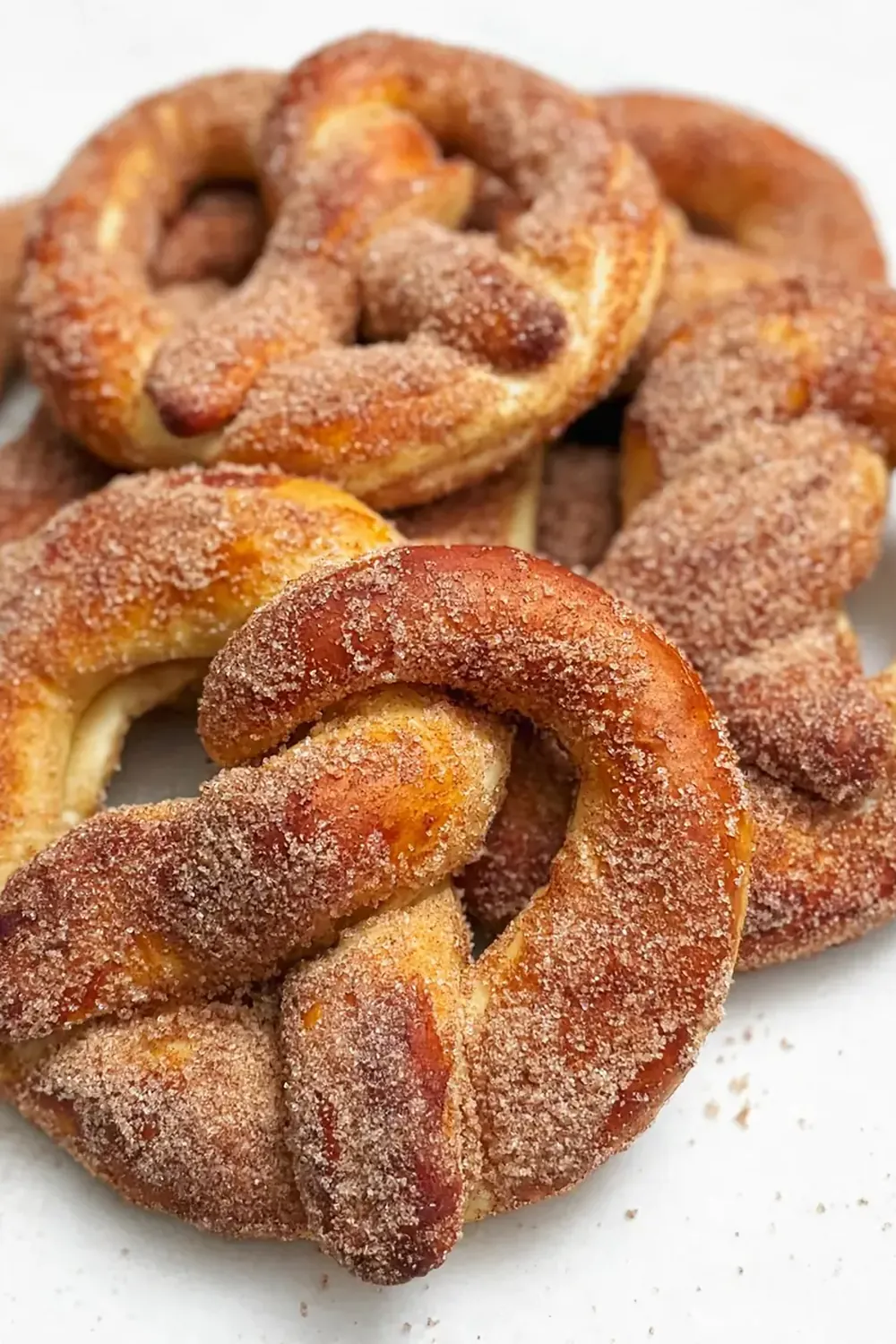 Copycat Auntie Anne’s Cinnamon Sugar Soft Pretzels