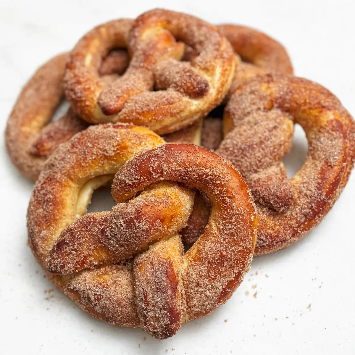 Cozy Weekend Project Copycat Auntie Anne’s Cinnamon Sugar Soft Pretzels