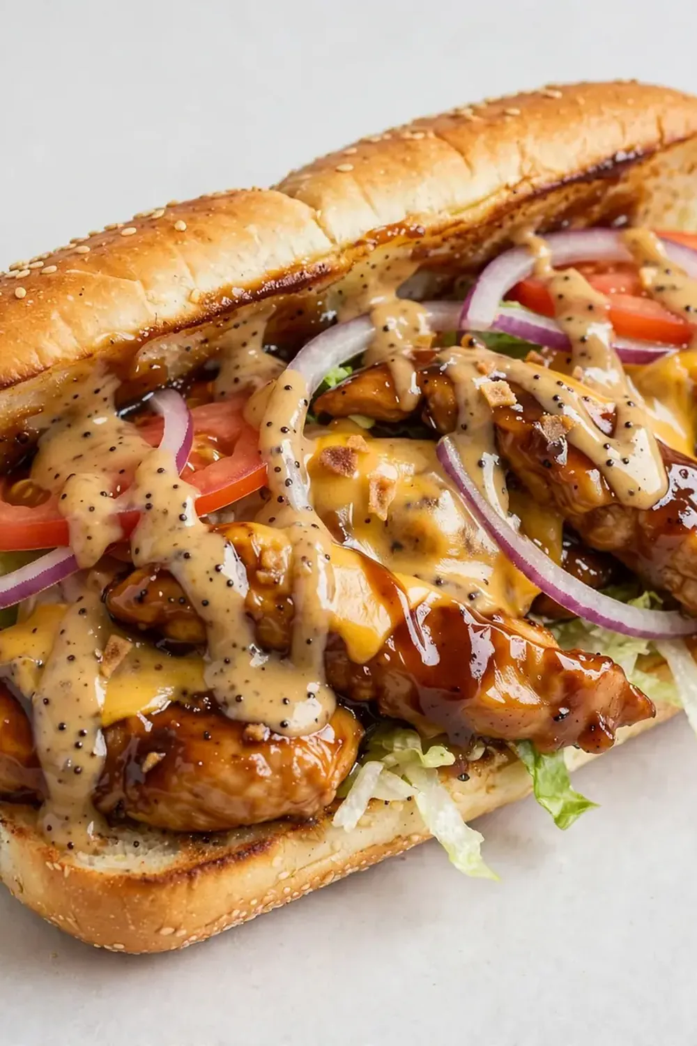 Copycat Subway Sweet Onion Chicken Teriyaki Sub