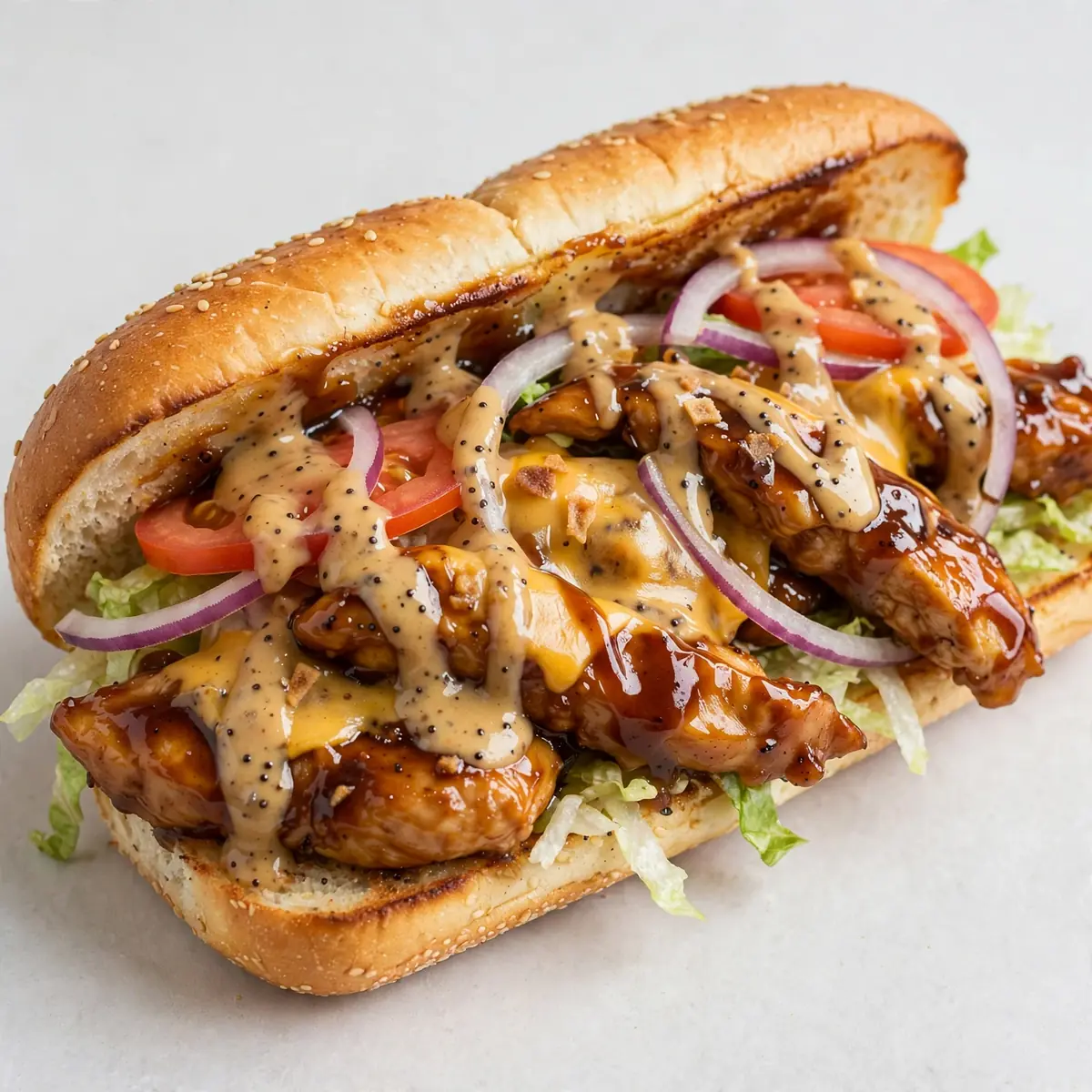 Cozy Weekend Project Copycat Subway Sweet Onion Chicken Teriyaki Sub