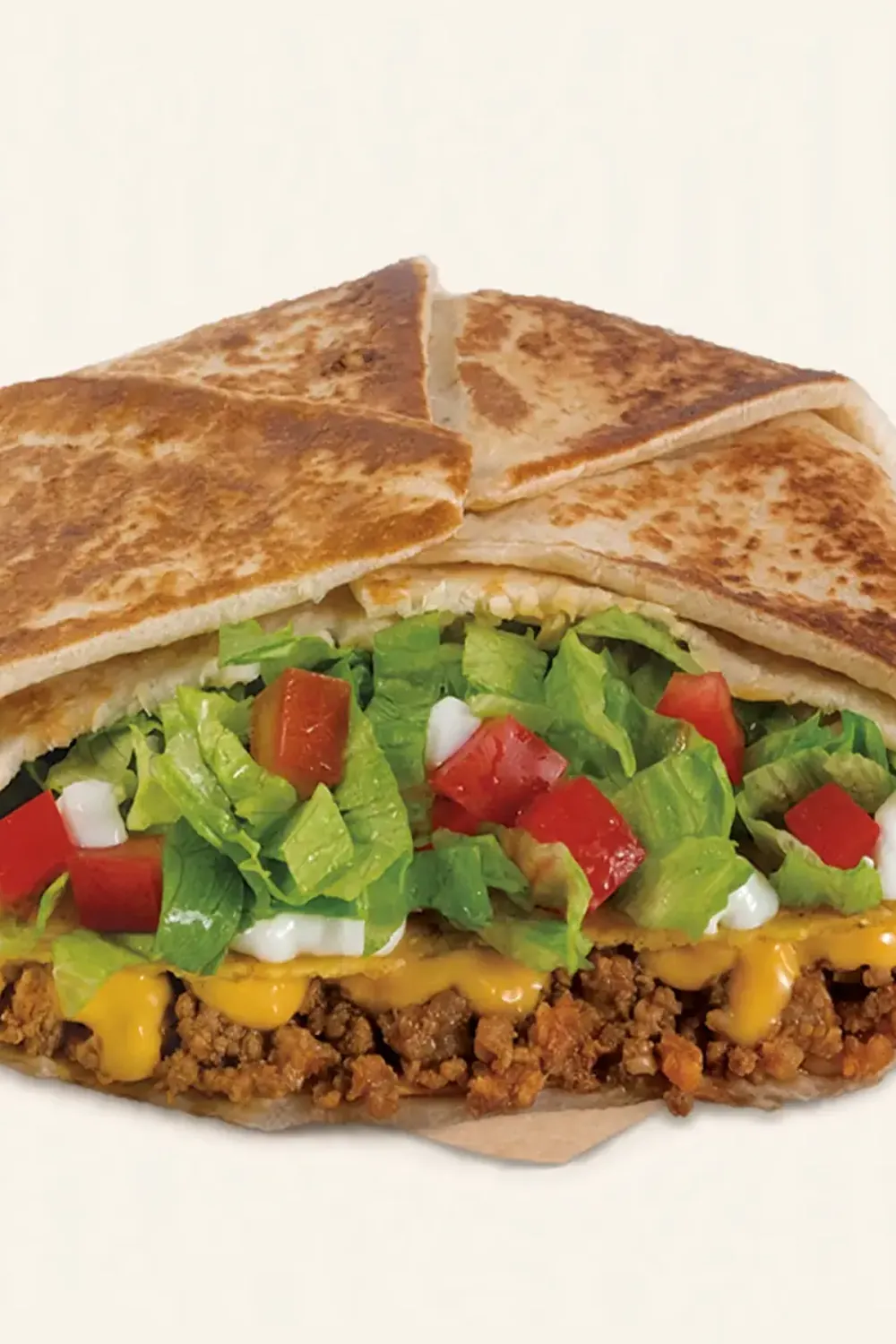 Copycat Taco Bell Crunchwrap Supreme (Beef)