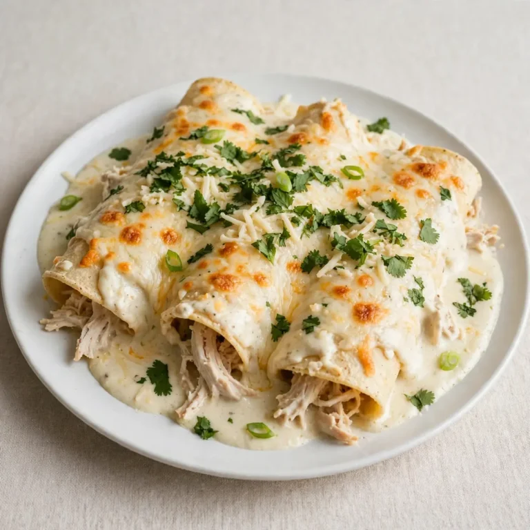 Creamy Chicken Enchiladas