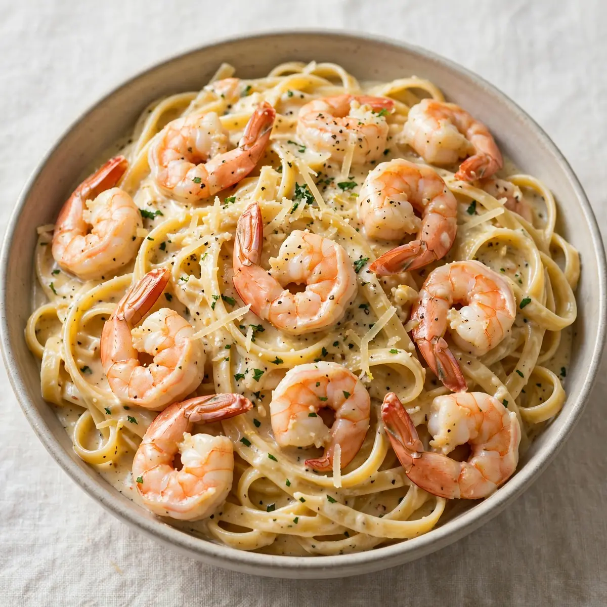 Creamy Shrimp Pasta