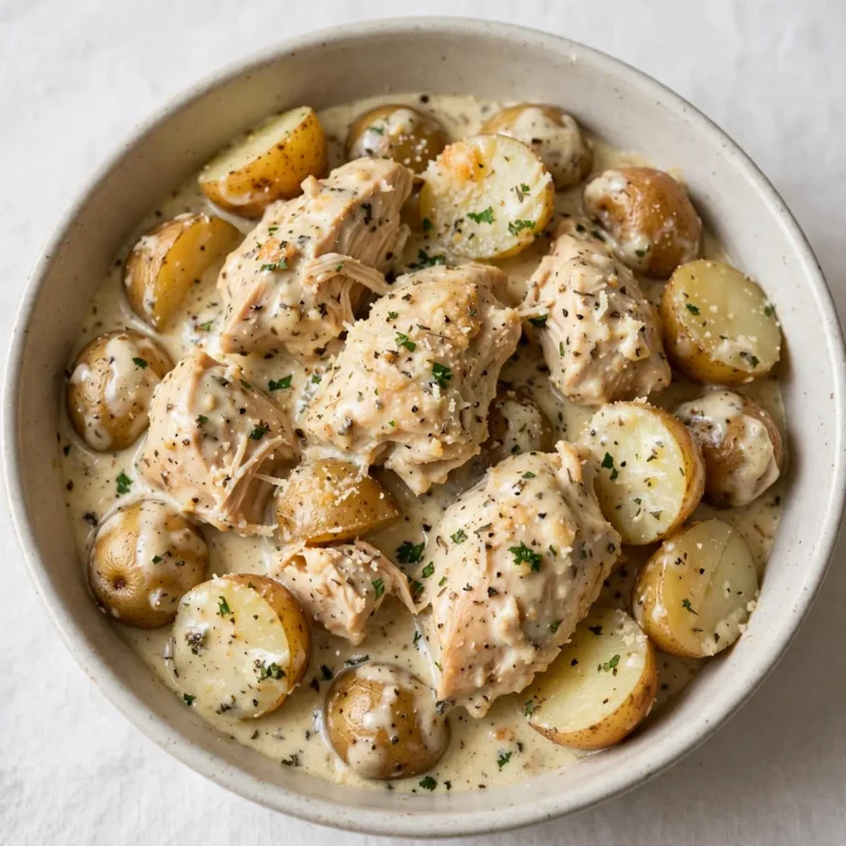 Crockpot Creamy Chicken And Potatoes