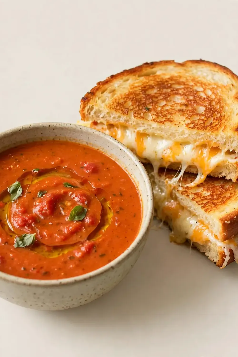 Grilled Cheese with Tomato Soup