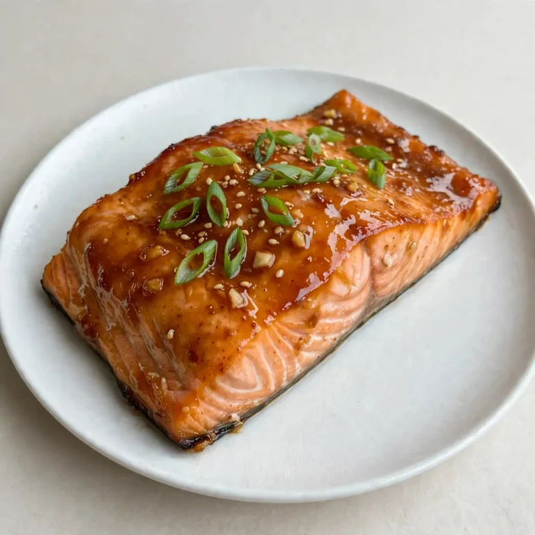 Honey Garlic Glazed Salmon