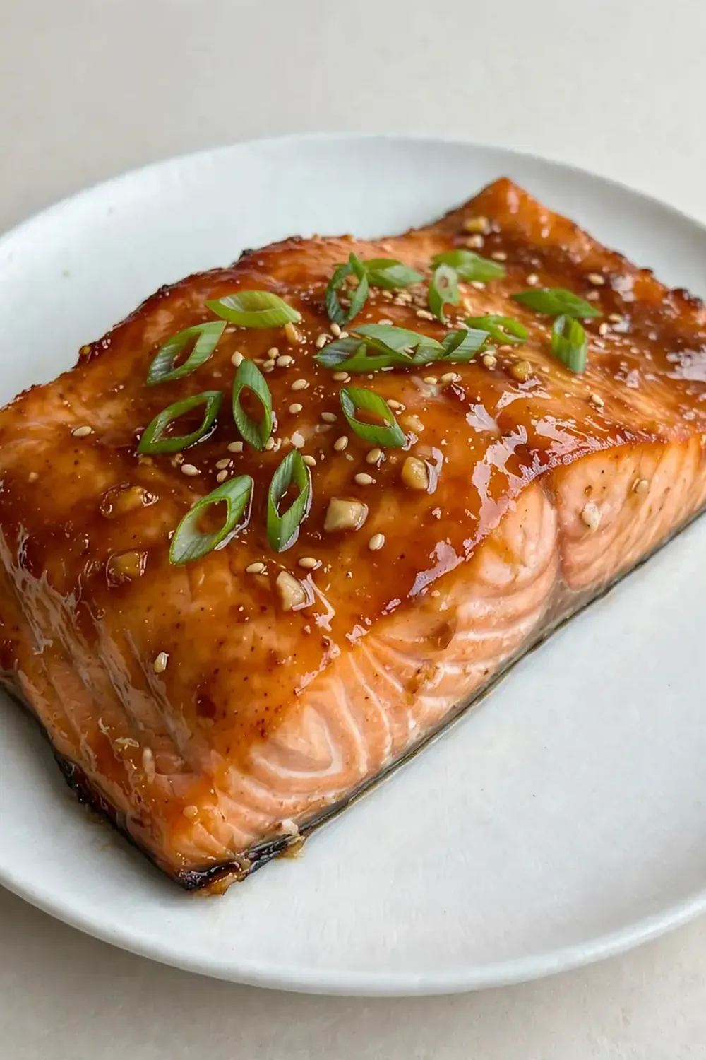 Honey Garlic Glazed Salmon