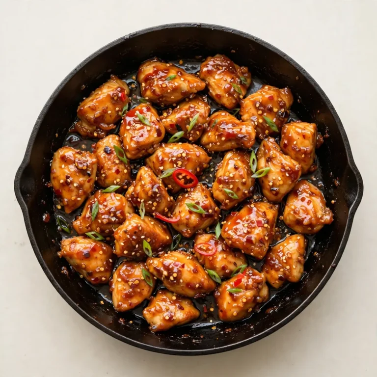 Honey Sriracha Chicken Skillet