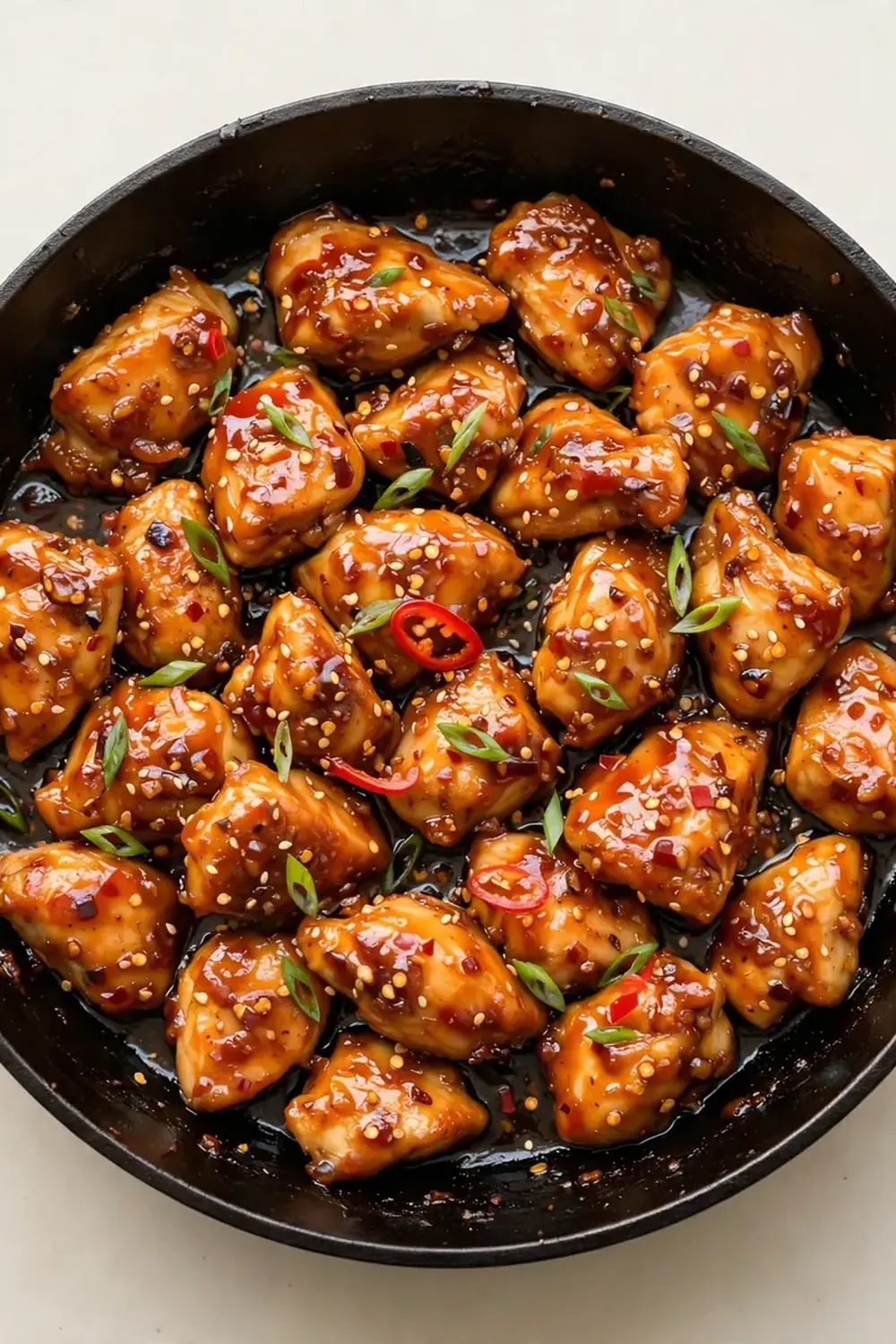 Honey Sriracha Chicken Skillet