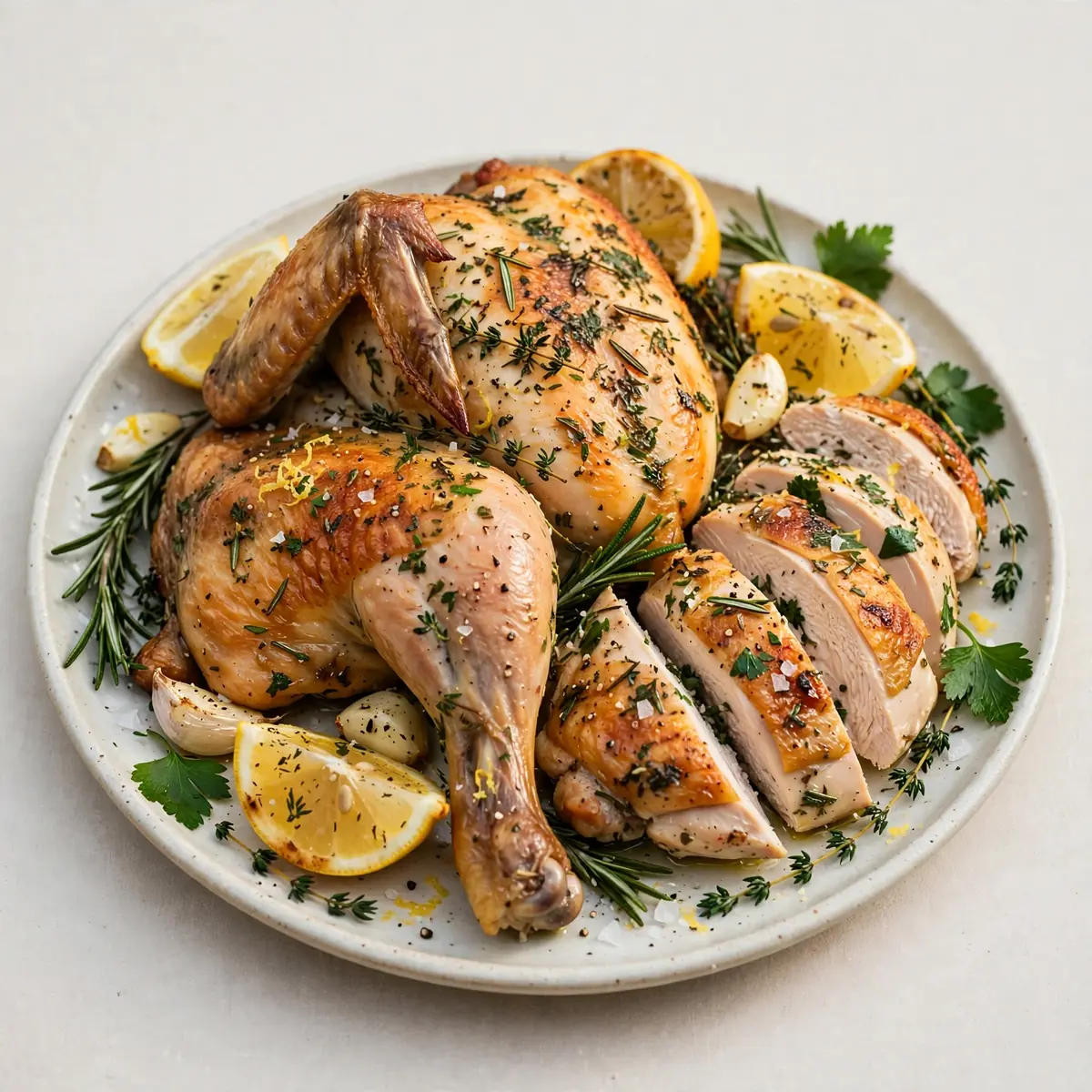 Lemon Herb Roasted Chicken