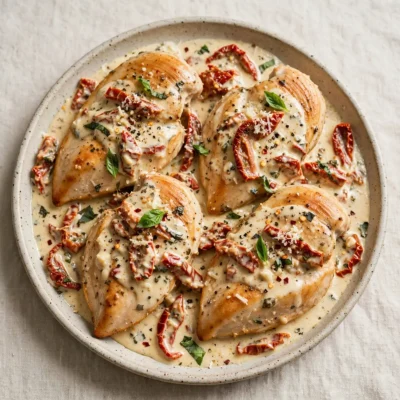 Marry Me Chicken (Creamy Sun-Dried Tomato)