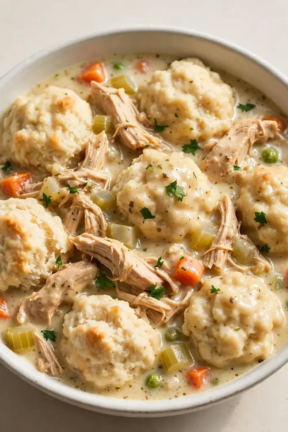 Slow Cooker Chicken and Dumplings