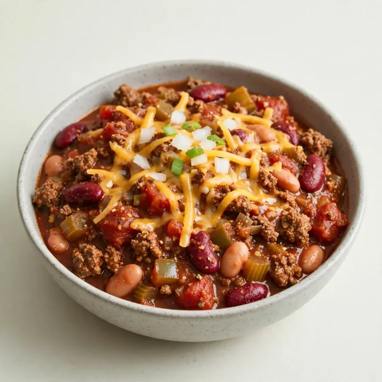 Slow Cooker Copycat Wendy’s Chili for a Cozy Weekend