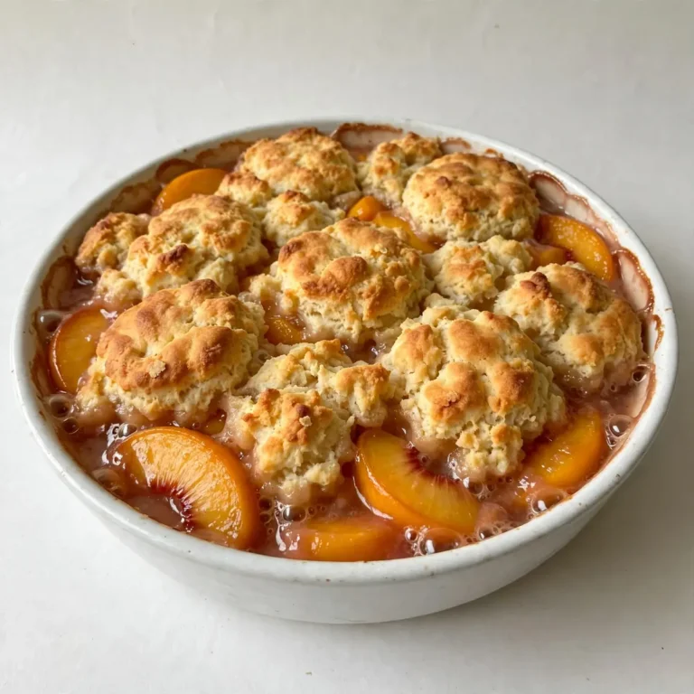 Southern Peach Cobbler