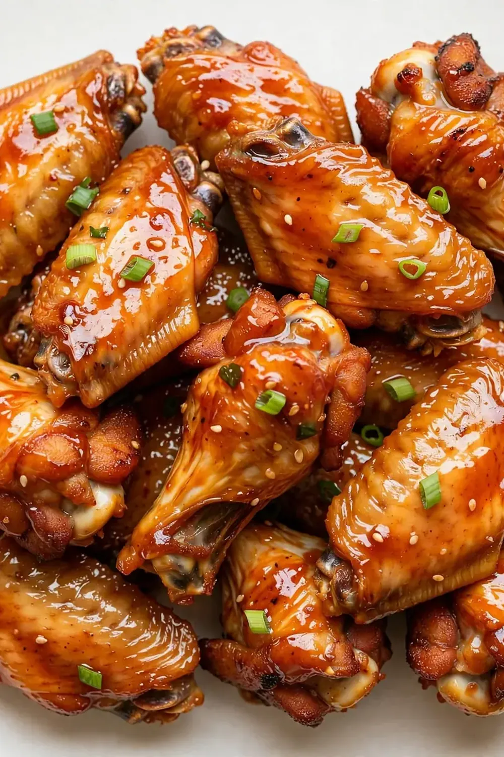 Sticky Honey Sriracha Chicken Wings