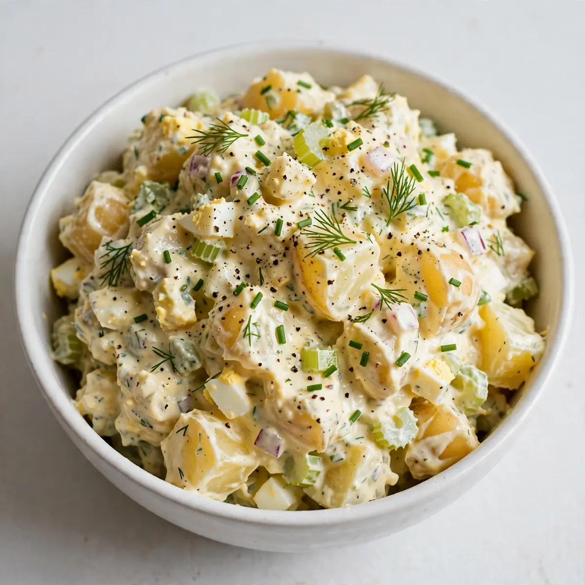 The Coziest Creamy Potato Salad Project