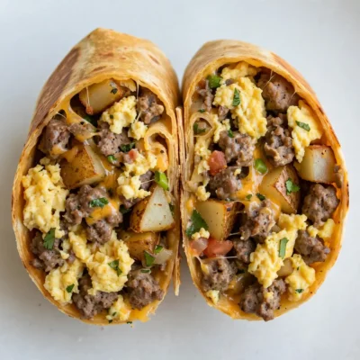 The Smoky Aroma of a Loaded Breakfast Burrito