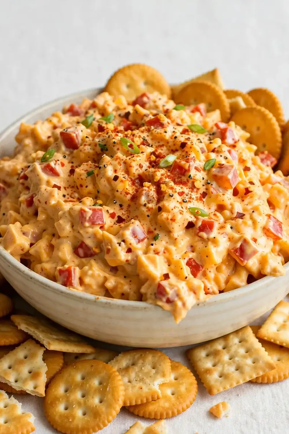 spicy pimento cheese crackers recipe