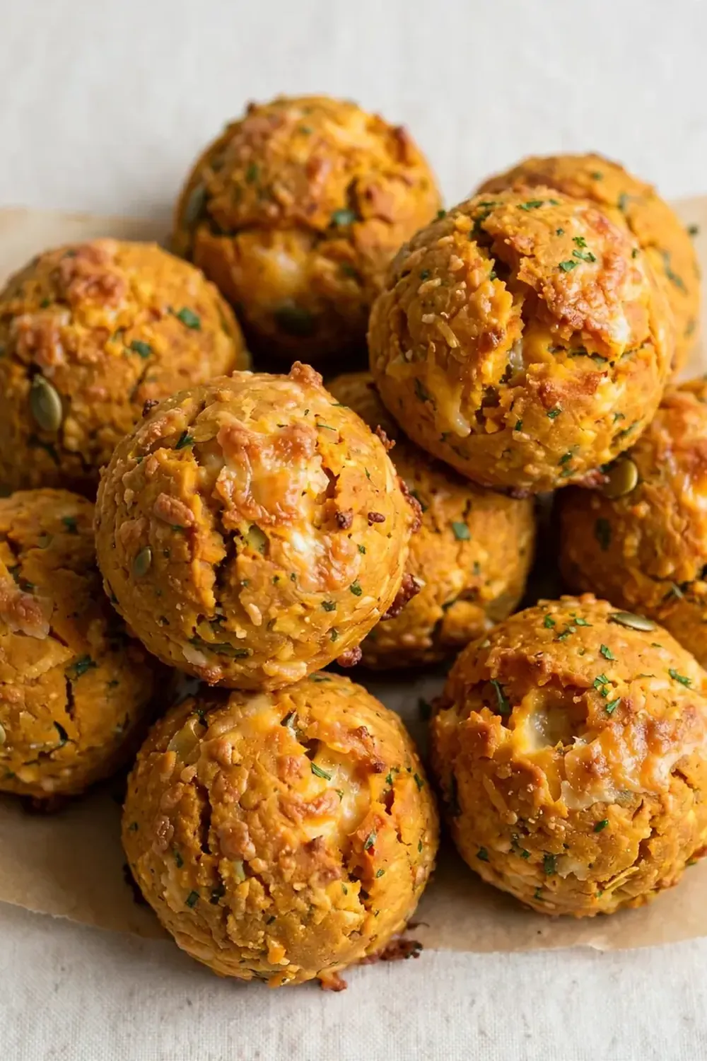 easy baked pumpkin cheese balls